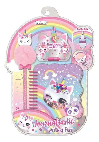Diario Libreta De Caticorn Niña De Hot Focus MercadoLibre