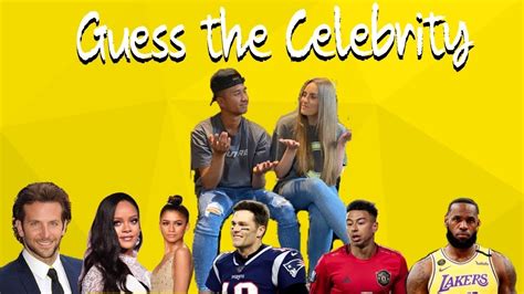 GUESS THE CELEBRITY - YouTube