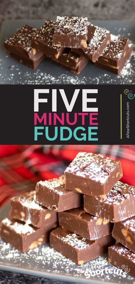 Quick And Easy Five Minute Fudge Recipe