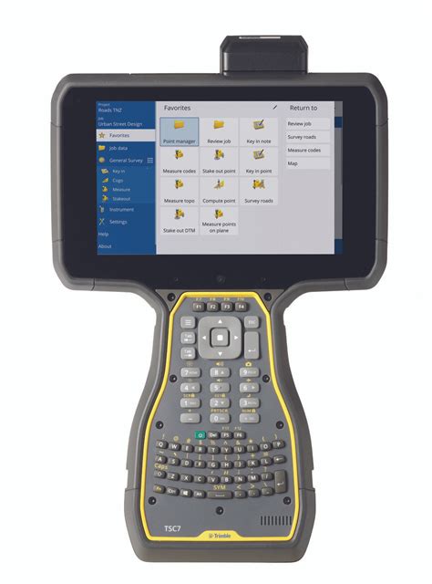 Trimble Tsc7 Data Controller Precision Laser And Instrument