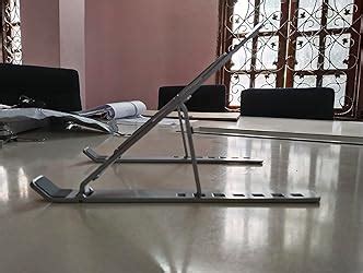 SEMINES Tabletop Laptop Stand 7 Height Adjustable Aluminium