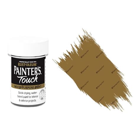 Rust Oleum Painters Touch Cinnamon Brown Gloss Paint 20ml Toy Safe