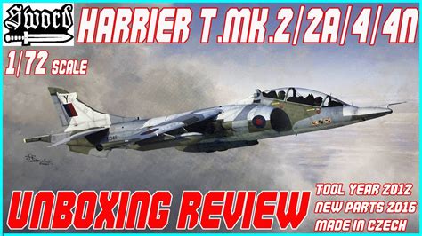 Sword Hawker Siddeley Harrier T Mk A T T N Unboxing Review