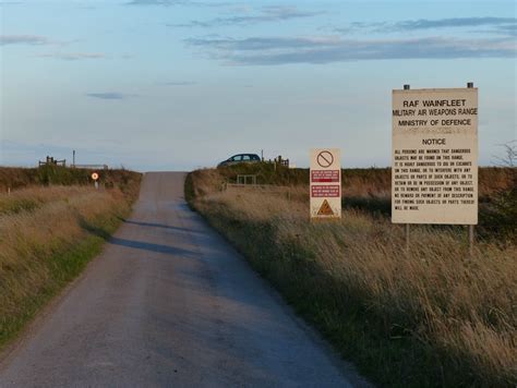 Sea Lane At RAF Wainfleet Mat Fascione Cc By Sa 2 0 Geograph