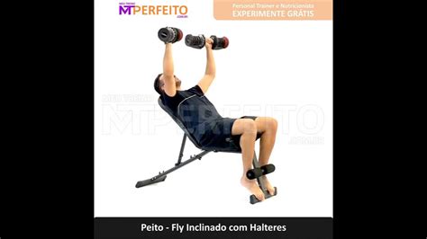 Peito Fly Inclinado Com Halteres Músculos Trabalhados Youtube