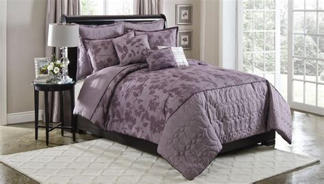 Cannon Plum Silhouette 6 Pc Comforter Set Fullqueenking 6