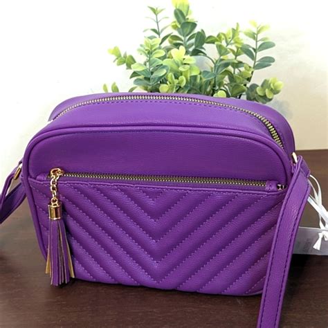 Bags Purple Crossbody Purse Poshmark