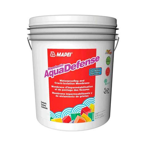 MAPEI MAPELASTIC AQUADEFENSE 5 L MEMBRANA IMPERMEABILIZANTE Y AISLANTE