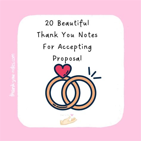 20 Beautiful Thank You Notes For Accepting Proposal The Thank You