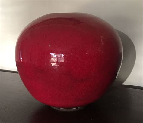 large red vase  home decor