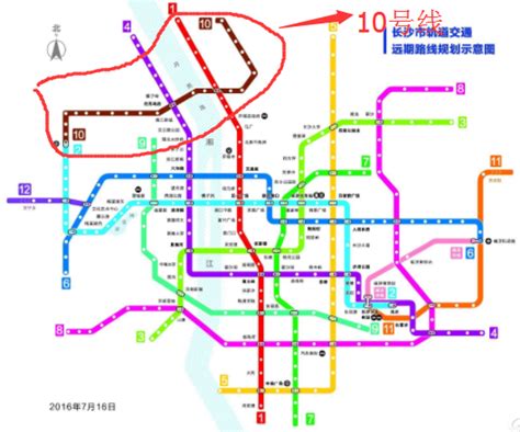 长沙地铁10号线最新消息（站点规划图开通时间） 知乎