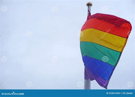 Rainbow Flag Background Commonly Known As The Gay Pride Flag Or Lgbtq