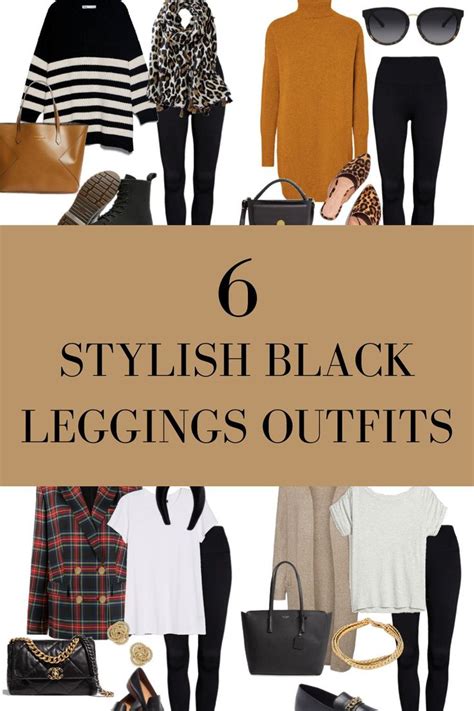 Fashionable Fall And Winter Outfits With Black Leggings Cute