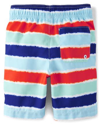 Boys Print Swim Trunks - NAVY NARROWS | The Children's Place