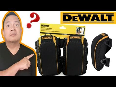 Dewalt Dg Heavy Duty Flooring Knee Pad Dewalt Tools Youtube