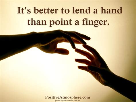 It is better to lend a hand | Ali Khan's Official Website