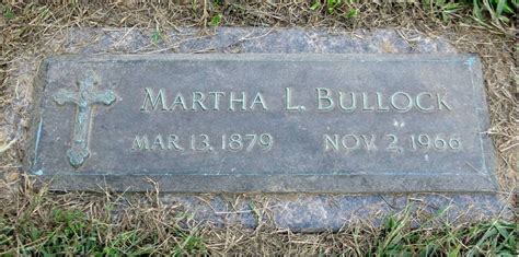 Martha Loretta McAtee Bullock 1879 1966 Homenaje De Find A Grave