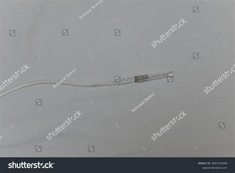 iv drip system chamber tubing medicine stock photo edit