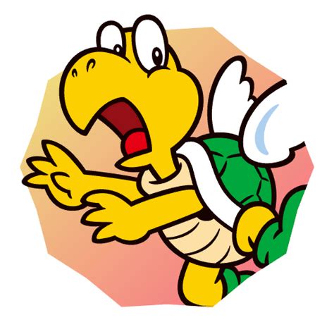 File Sticker Koopa Paratroopa Green Mario Party Superstars Png Super Mario Wiki The Mario