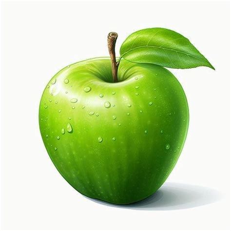 Pin By Halbi20 On Fruit🍓 In 2024 Chiaroscuro Art Style Green Apple