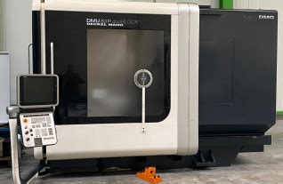 DMG MORI DMU 80 P DuoBLOCK 5 Axis CNC Machine VMC Used Mach4Metal