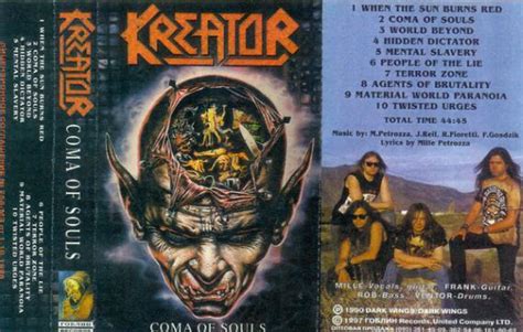 Kreator Coma Of Souls Encyclopaedia Metallum The Metal Archives