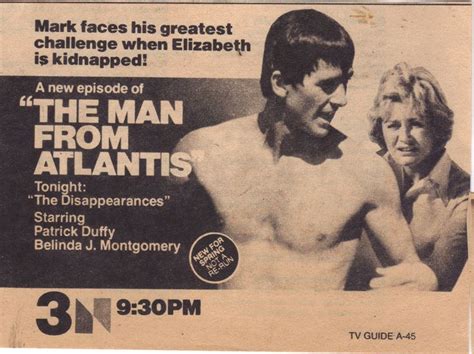 The Man From Atlantis | Atlantis tv series, Tv guide, Patrick duffy