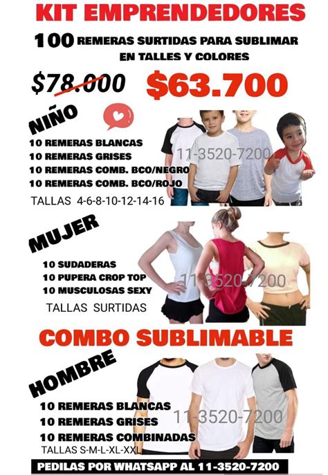 Remeras Lisas Once Flores Coleccion