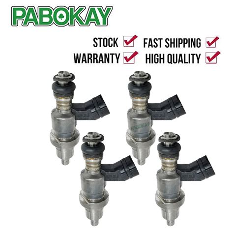 4 Pieces X Fuel Injectors For Toyota Avensis RAV4 OPA VISTA 23250 28030