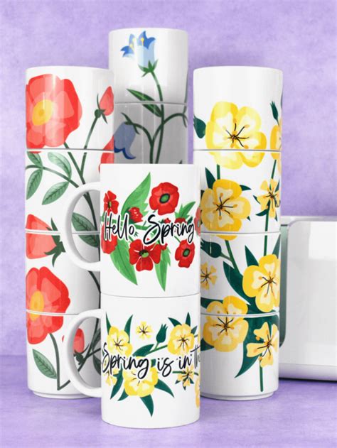 DIY Sublimation Mugs: Free Stackable Mug Templates Story - Abbi Kirsten ...