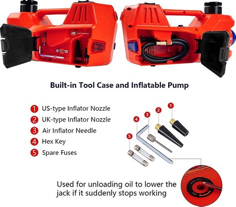 Feanisifei Kit De Gato El Ctrico Hidr Ulico Para Autom Vil De