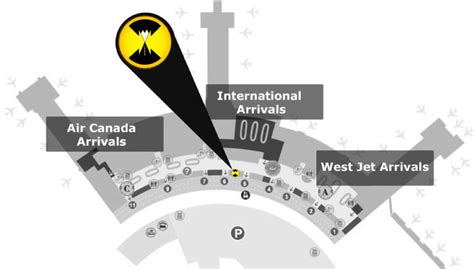 Calgary International Airport Map