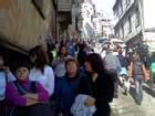 Población evacua por escalas y calles en el mega simulacro de terremoto