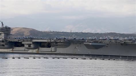 Dvids Video Nsa Souda Bay Welcomes Uss George H W Bush Cvn