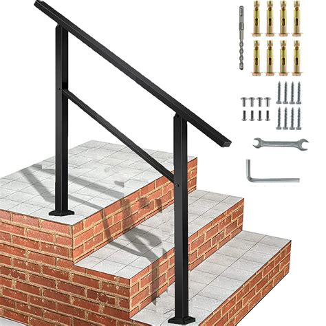 Handrails for Outdoor Steps 3Ft Stair Handrail, Outdoor Stair Railing ...