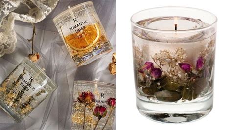 C Mo Hacer Velas De Gel Con Flores Para Adornar Tu Casa O Vender