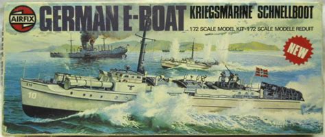 Airfix 172 German E Boat Kriegsmarine Schnellboot S Boat Bagged