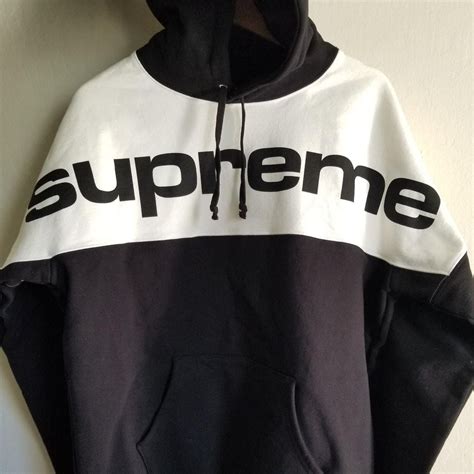 Supreme Supreme Blocked Hoodie Grailed