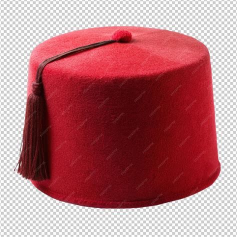 Fez hat isolated on transparent background | Premium AI-generated PSD