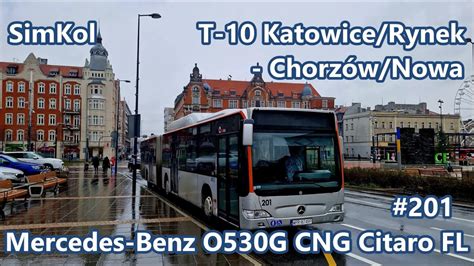 Simkol Linia T Mercedes Benz O G Cng Citaro Fl Youtube