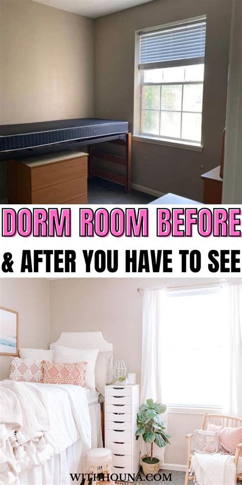 8 Shocking Dorm Room Before And After Transformation You Have To See