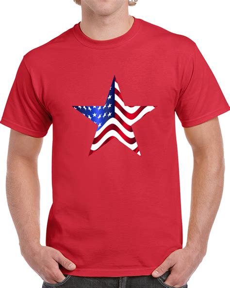 U S A Star 4th Of July America Cool T Shirt