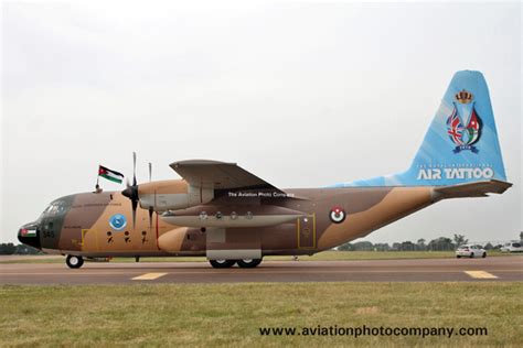 The Aviation Photo Company C 130 Hercules Lockheed Jordanian Air