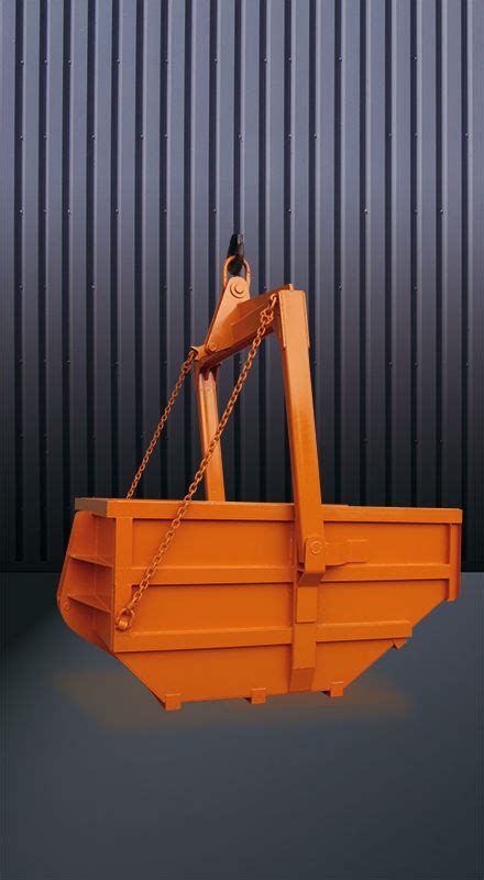 Metal Self Discharging Boat Skip 1045 FA Series Eichinger Equipement