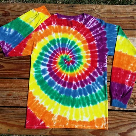 Plus Size Rainbow Spiral Tie Dye T Shirt Plus Sizes 2xl 3xl Etsy