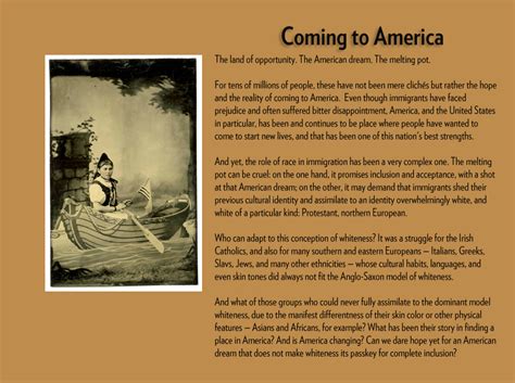 Coming to America | mirrorofrace.org