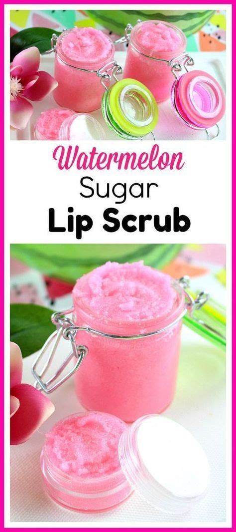 Watermelon Sugar Lip Scrub Fun Summer Diy Lip Scrub Artofit