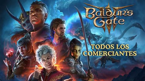 Guía Baldurs Gate 3 Todos los comerciantes The Art of Gaming