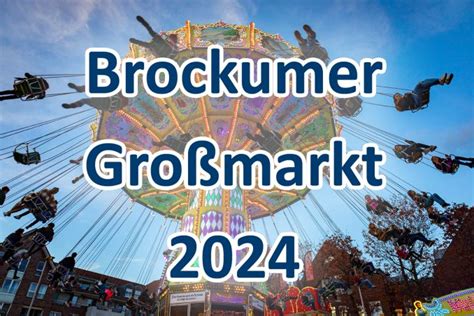 Brockumer Gro Markt Brockum Kirmes Termin Events