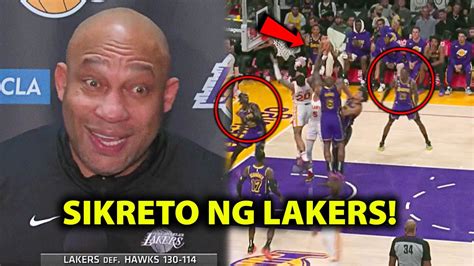 Ito Daw Ang Dahilan Bakit May Game Win Streak Ang Lakers Ayon Kay